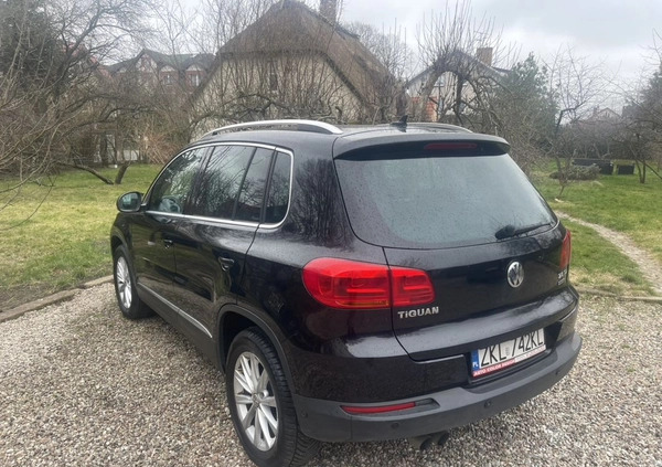 Volkswagen Tiguan cena 48900 przebieg: 165000, rok produkcji 2012 z Maków Podhalański małe 254